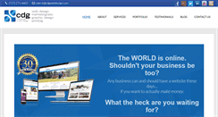 Desktop Screenshot of cdgwebdesign.com